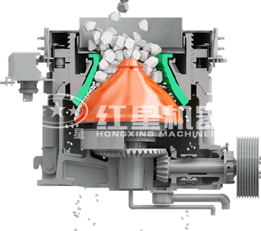 鹅卵石圆锥式破碎机