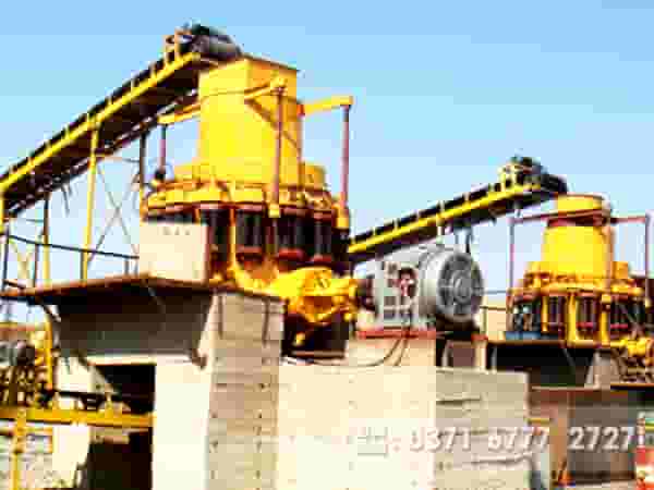 广西岑溪花岗岩破碎生产线