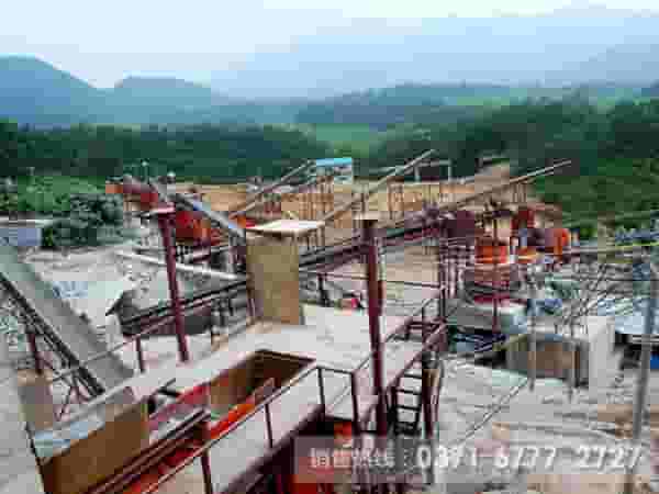 河南洛阳玄武岩破碎生产线