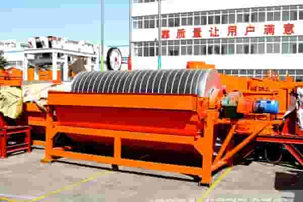 磁选机厂家生产出来的磁选机设备