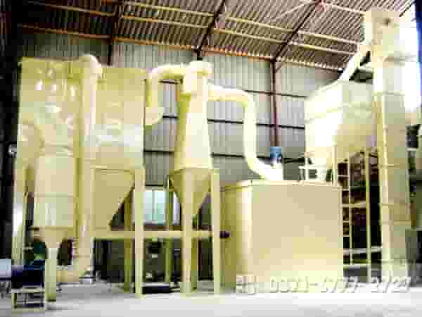 湖北宜昌石灰石粉磨生产线