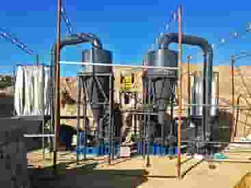 湖北方解石磨粉生产案例