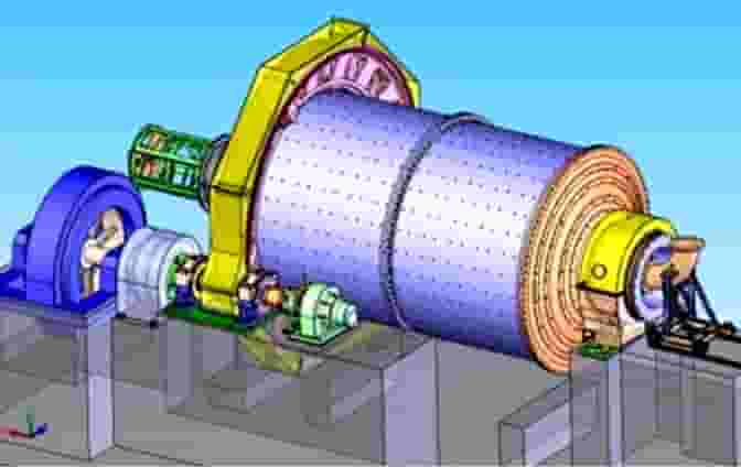 水泥球磨机原理图