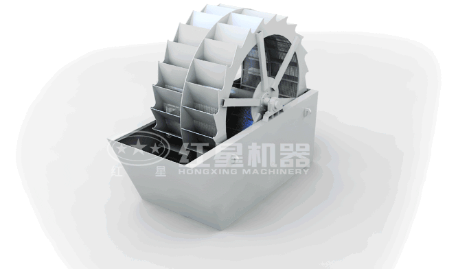 洗砂机工作原理图 洗砂机工作原理图