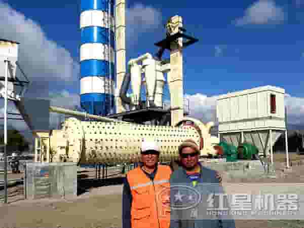 球磨机客户现场