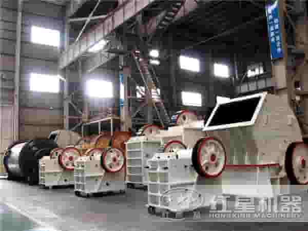 不同类型的大型制砂碎石机械