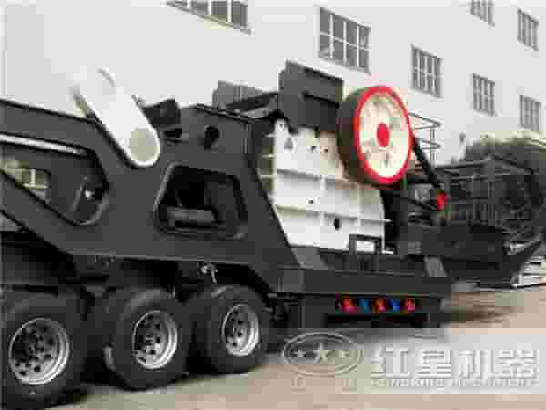 移动颚式小型石子机