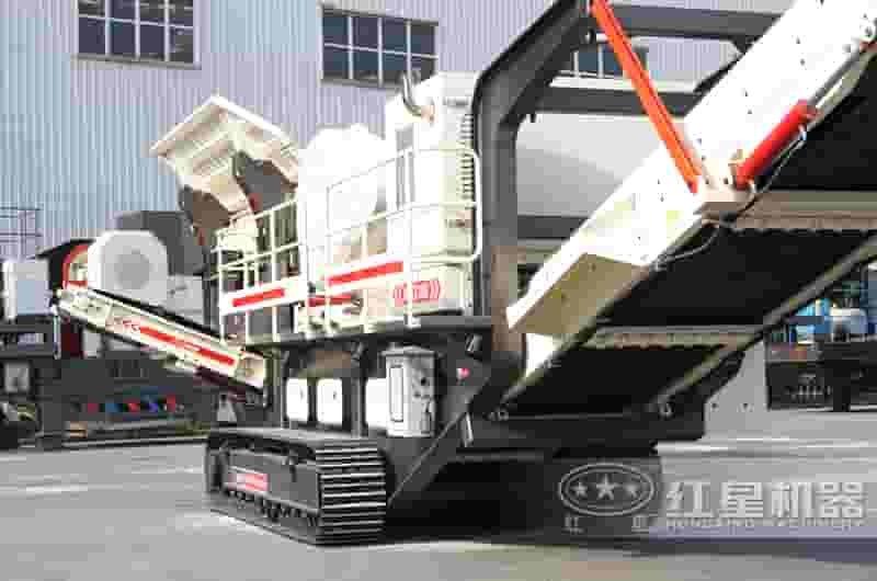 履带式移动制沙设备